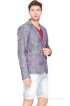 The Indian Garage Co. Printed Single Breasted Casual Men's Blazer